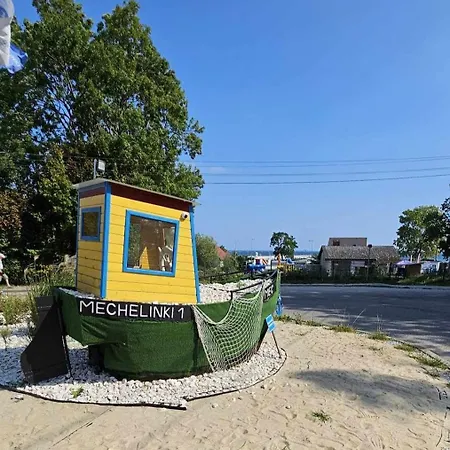 Apartment Mechelinki, Z Ogrodkiem, Widokiem Na Morze I Aneksem Kuchennym Mechelinki
