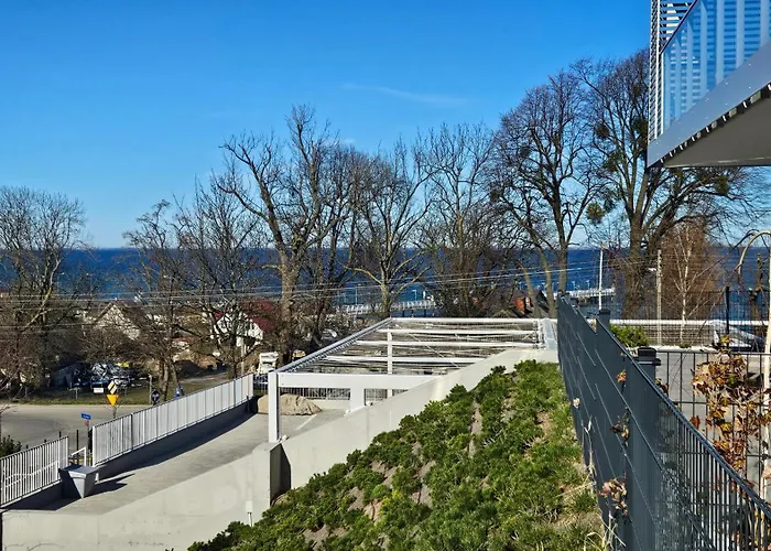 Mechelinki, Z Ogrodkiem, Widokiem Na Morze I Aneksem Kuchennym *