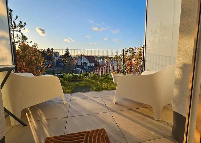 Lägenhet Mechelinki, Z Ogrodkiem, Widokiem Na Morze I Aneksem Kuchennym Mechelinki